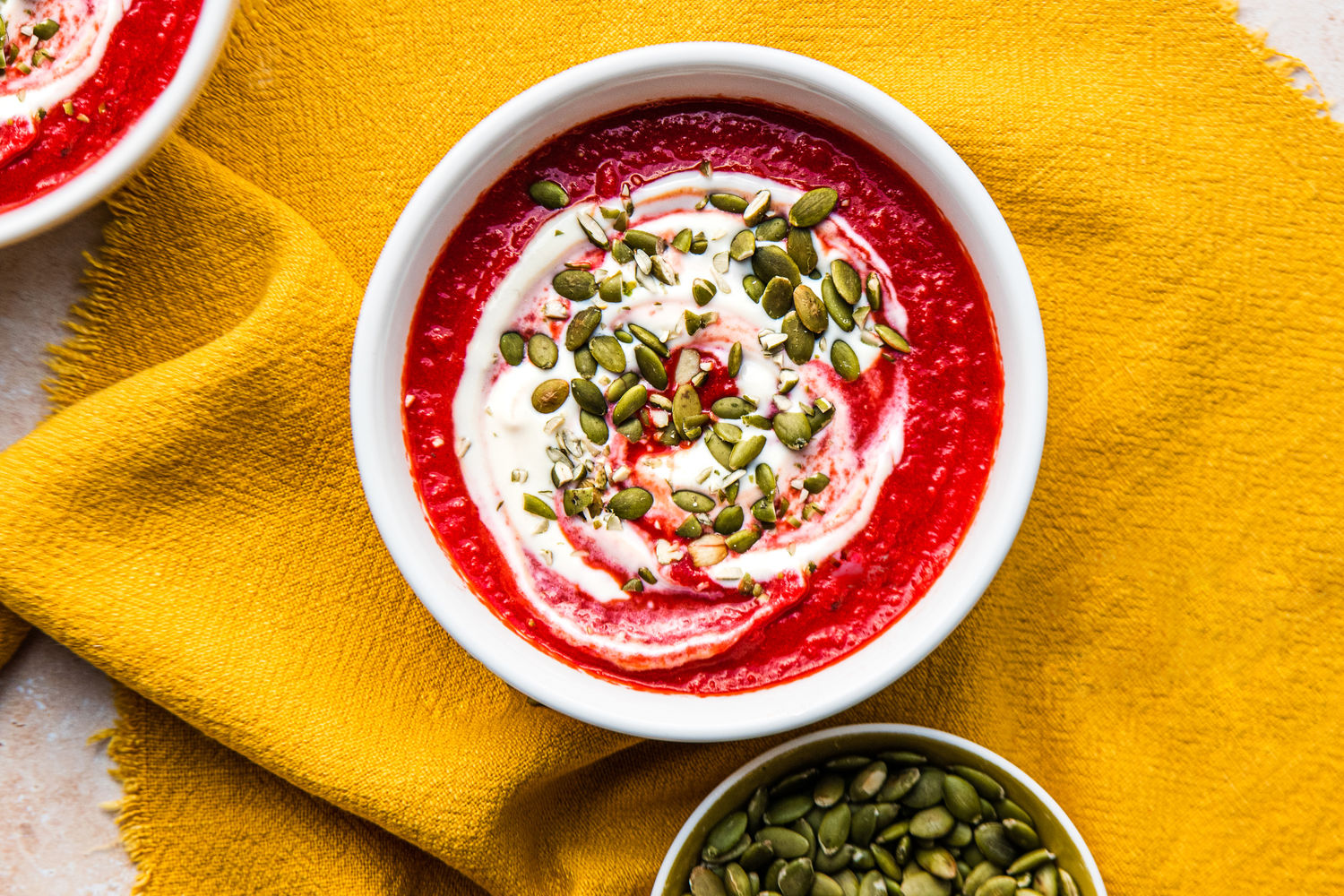 Beetroot, Apple and Ginger Soup