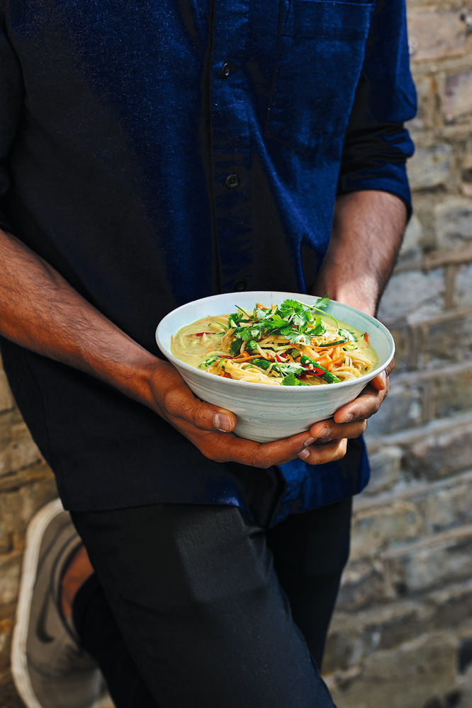 Carrot and Courgette Laksa