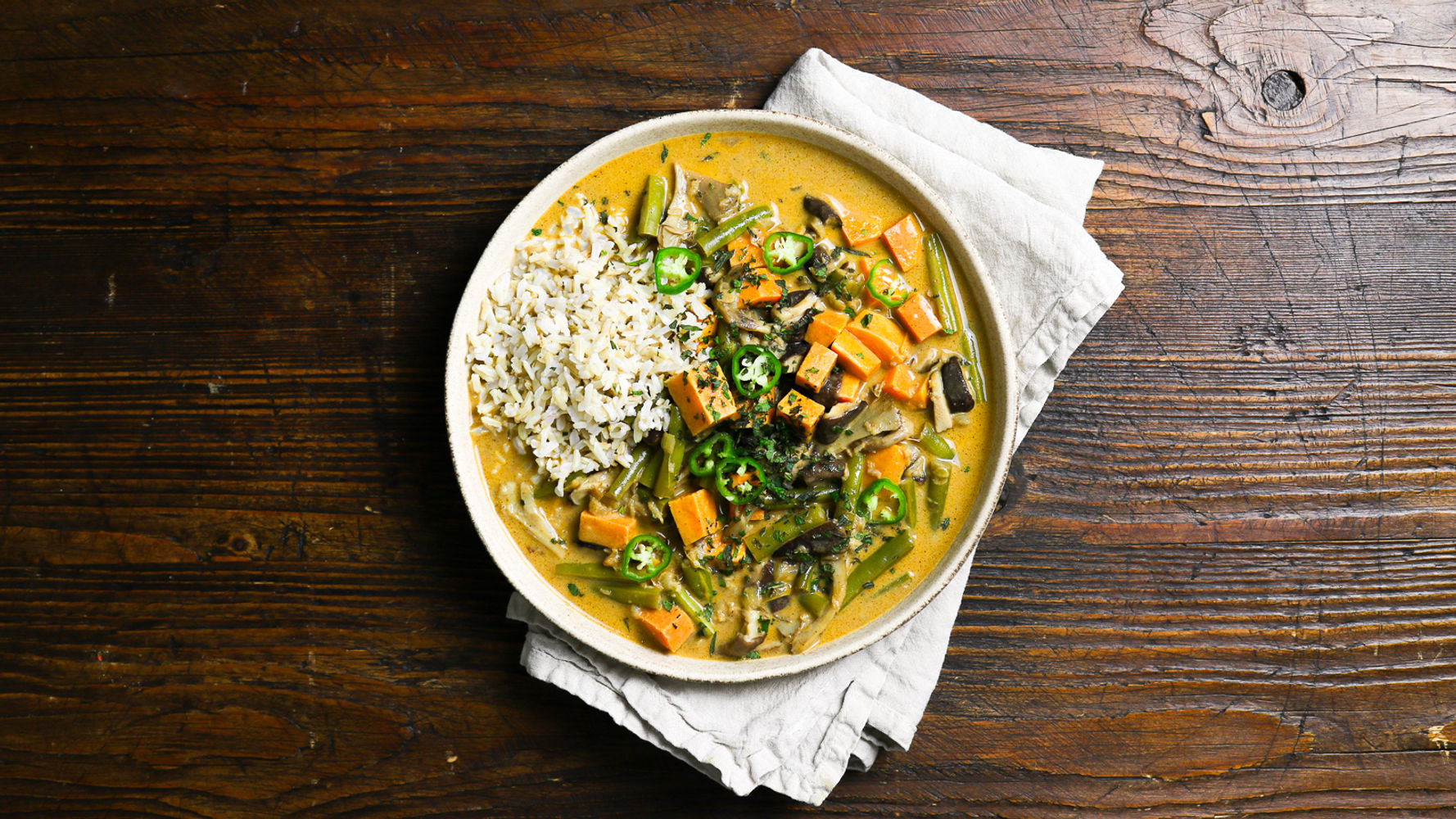 Coconut Mushroom Curry