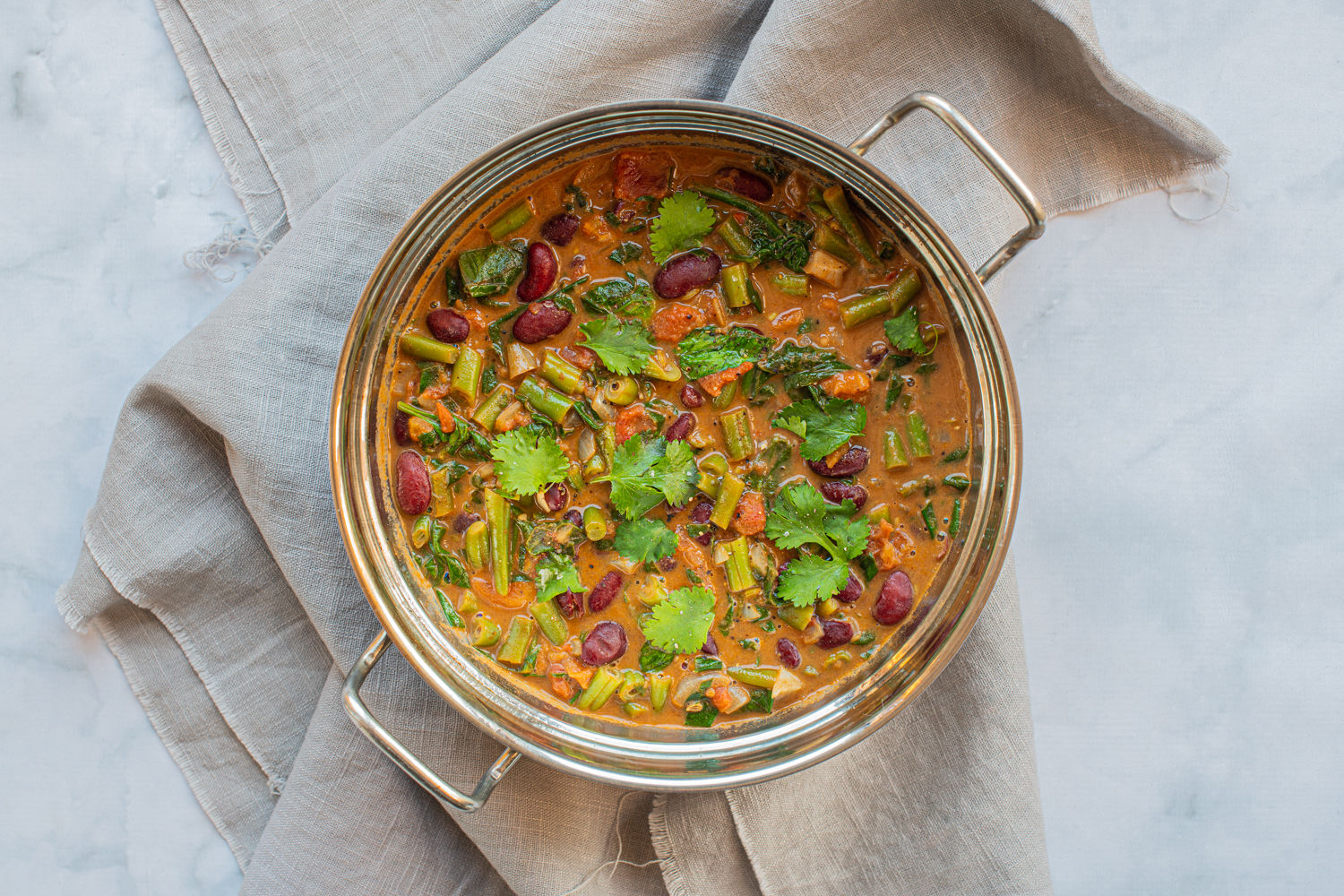 Masala and Lime Red Bean Curry