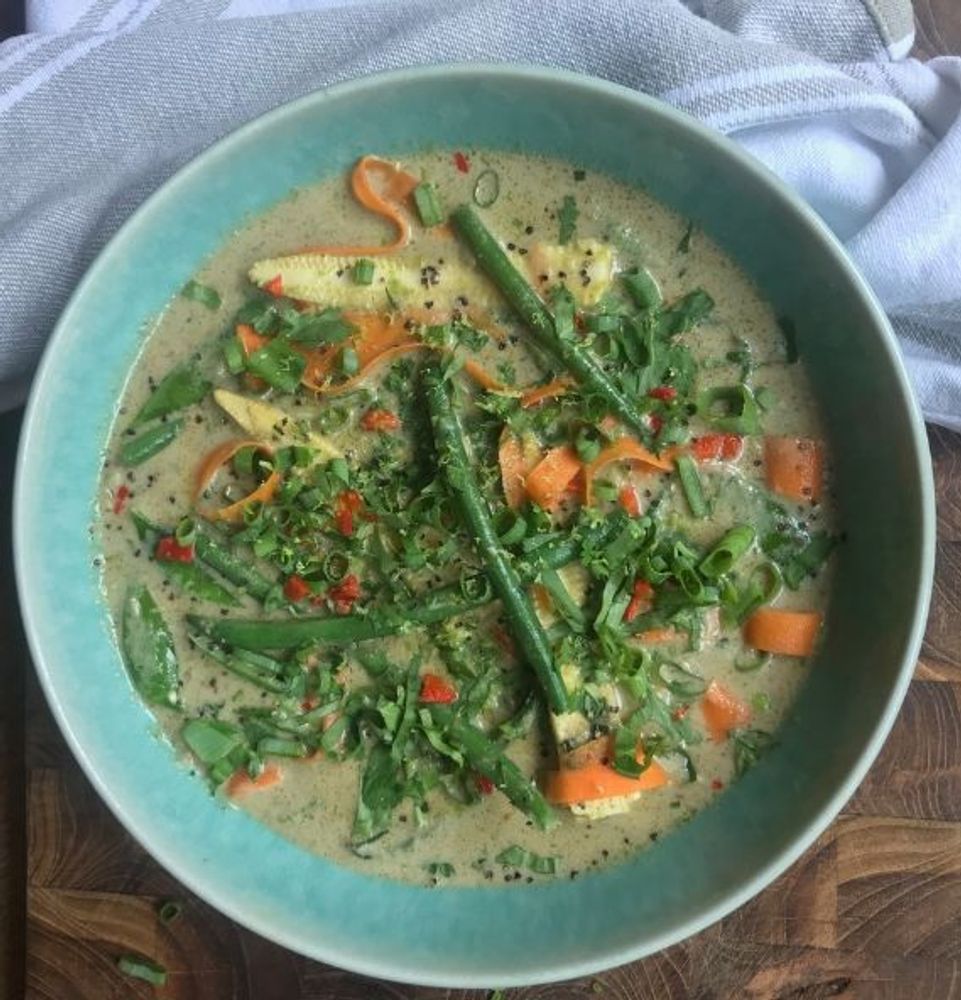 Thai green hotsell curry green beans