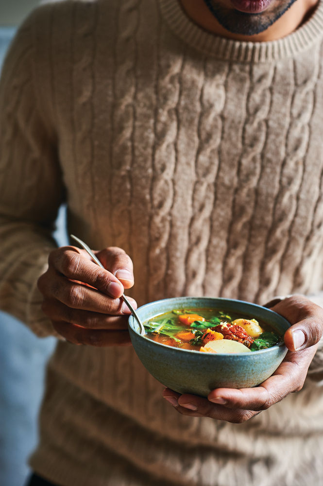 Thyme & Ginger Comfort Soup