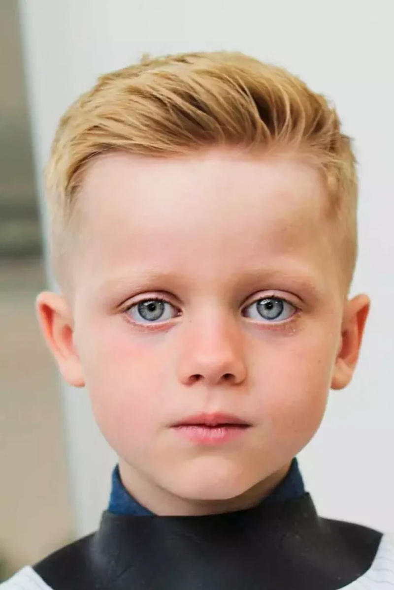 Low Fade Taper Toddler Boys Haircuts
