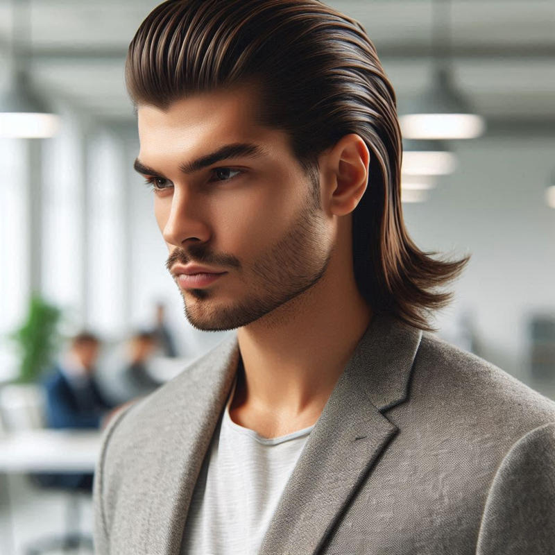 Low Taper Fade Long Hair