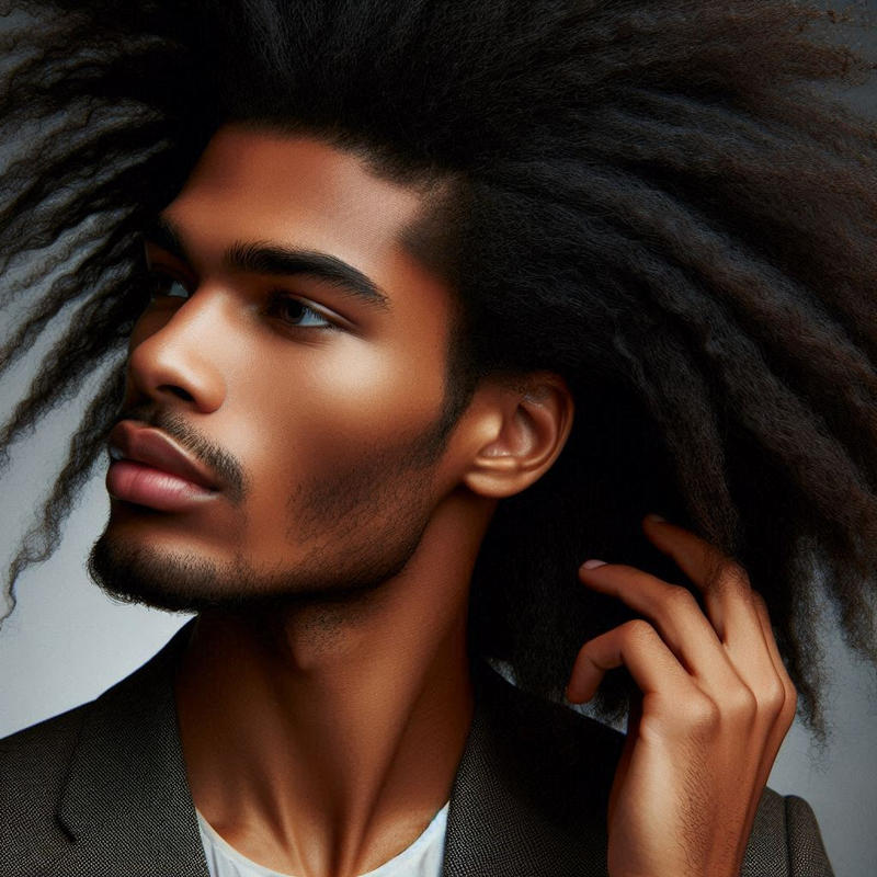 Low Taper Fade Long Hair