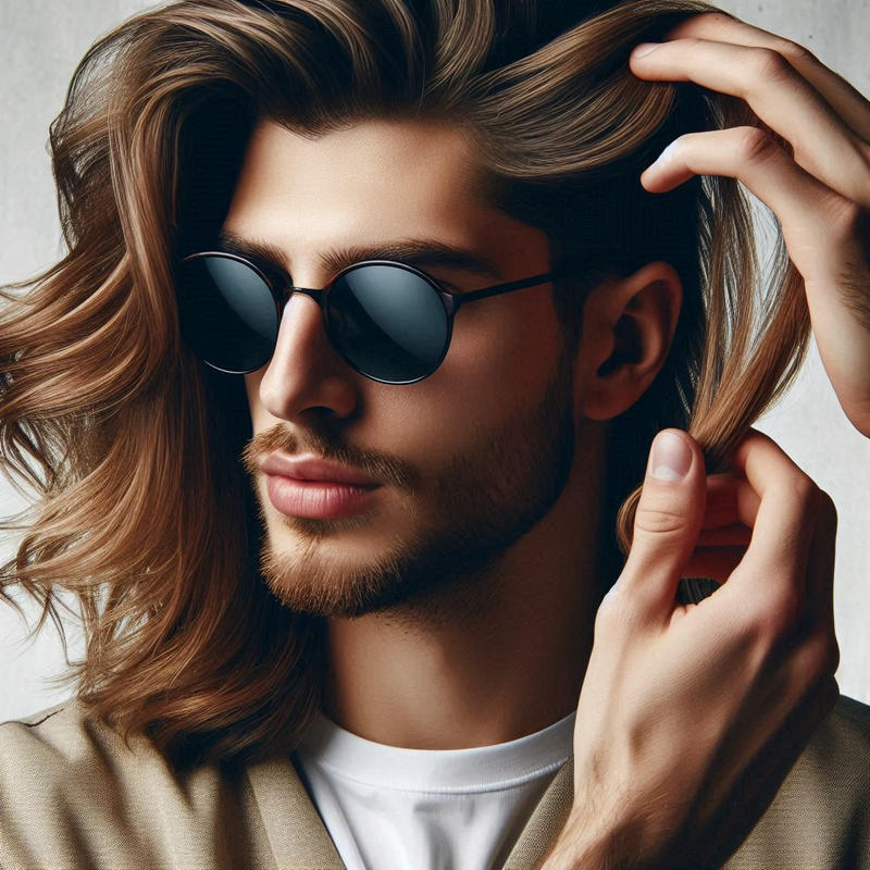 Low Taper Fade Long Hair