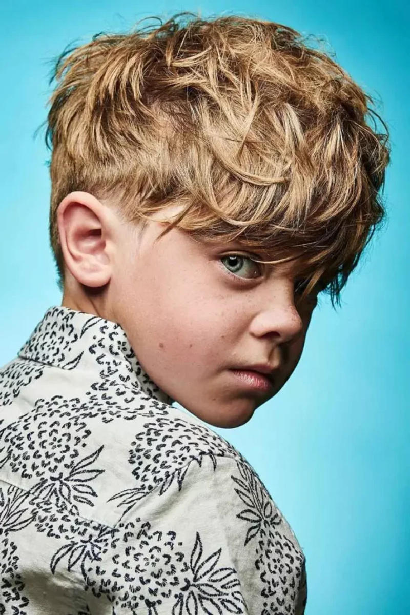 Low Fade Taper Toddler Boys Haircuts