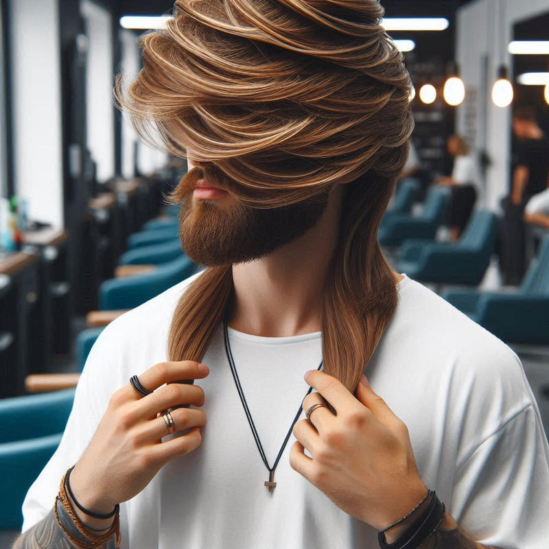 Low Taper Fade Long Hair