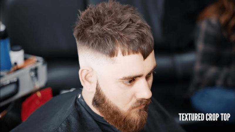 Textured Crop Top Fade