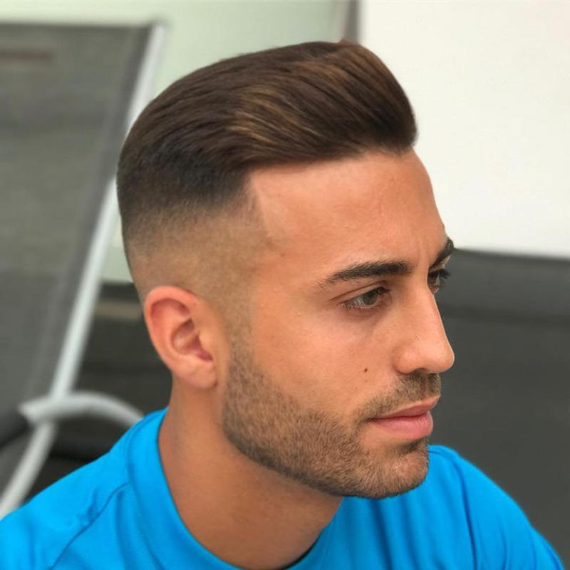 Mid Taper Fade Short Hair