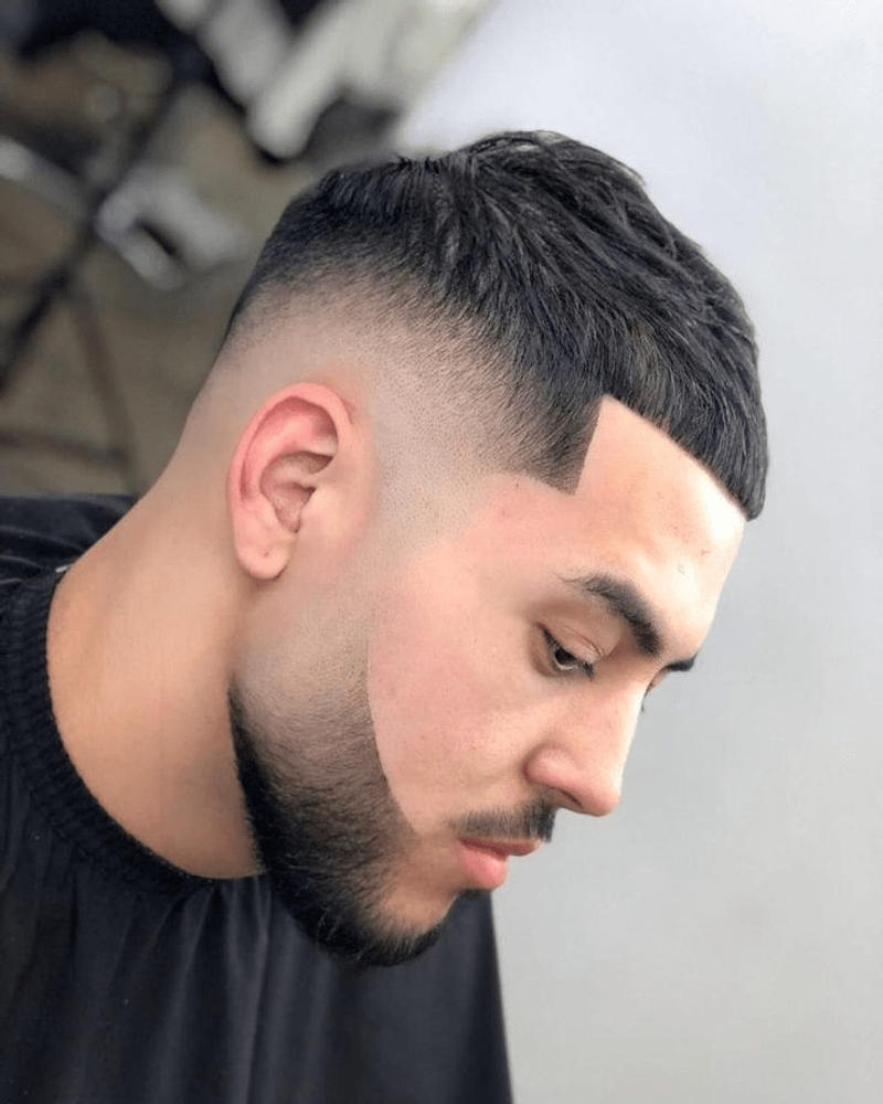Textured Crop Top Fade
