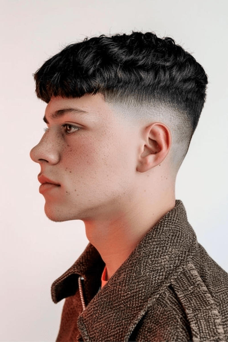 Low Taper Fade Edgar Haircut