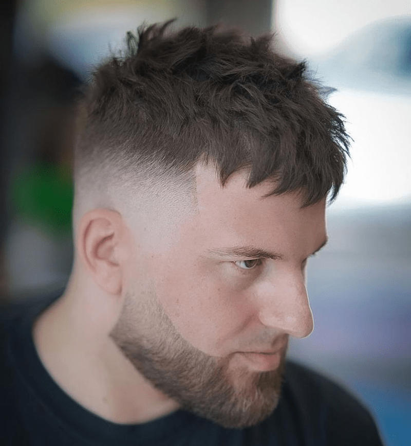 Textured Crop Top Fade