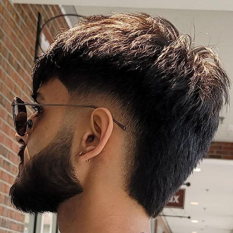 Mohawk Taper Fade