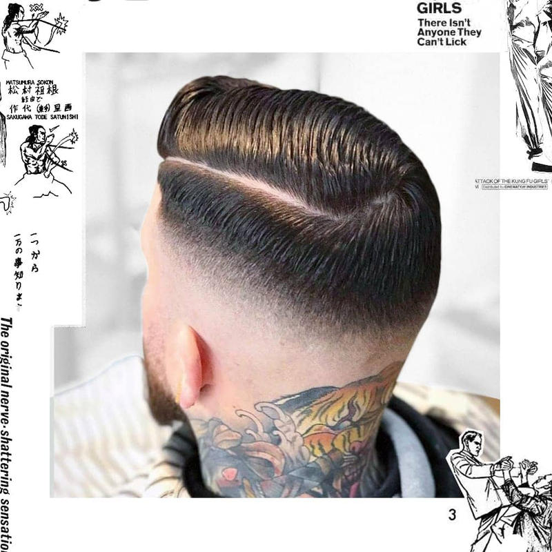 Comb Over Taper Fade