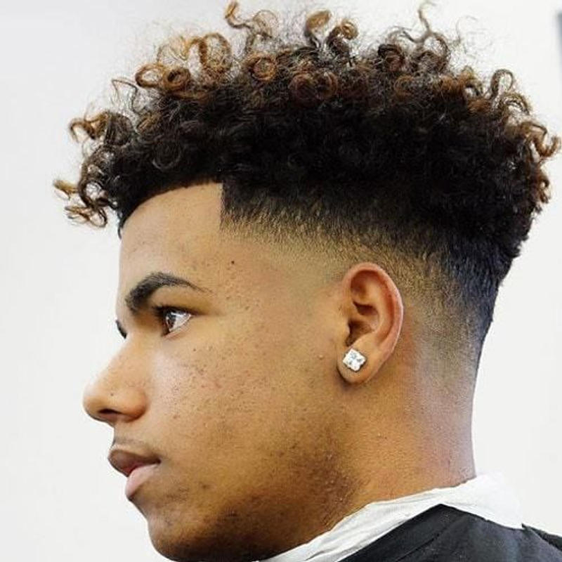 Afro Taper Fade