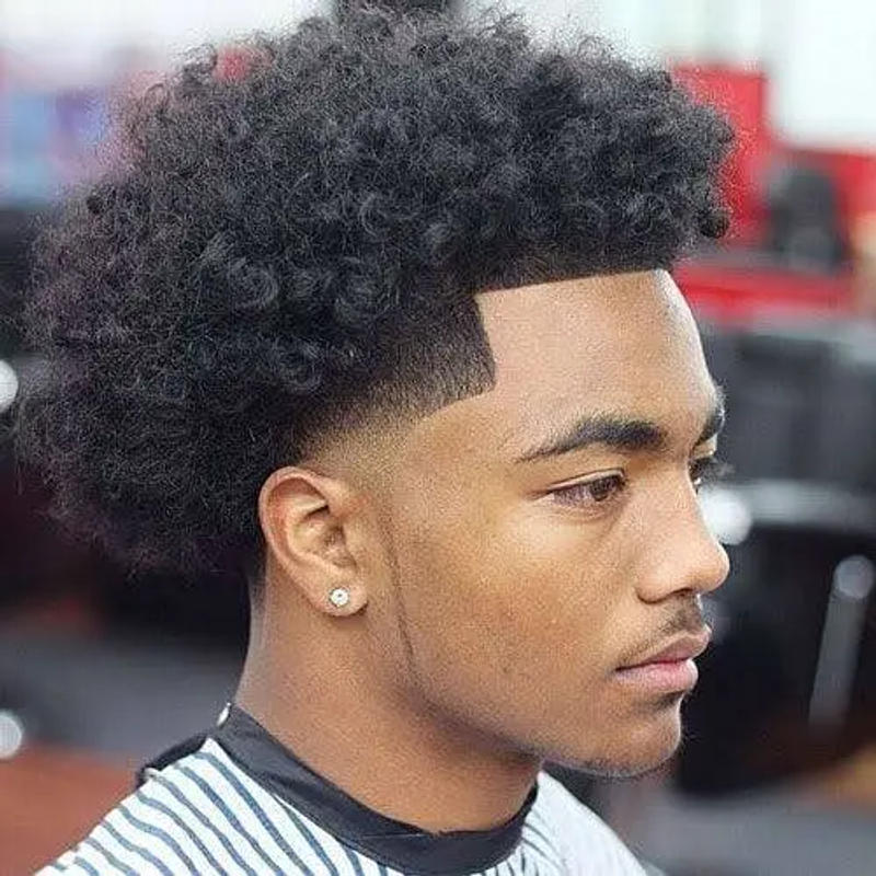 Black Taper Fade