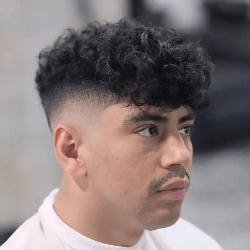 Textured Crop Top Fade