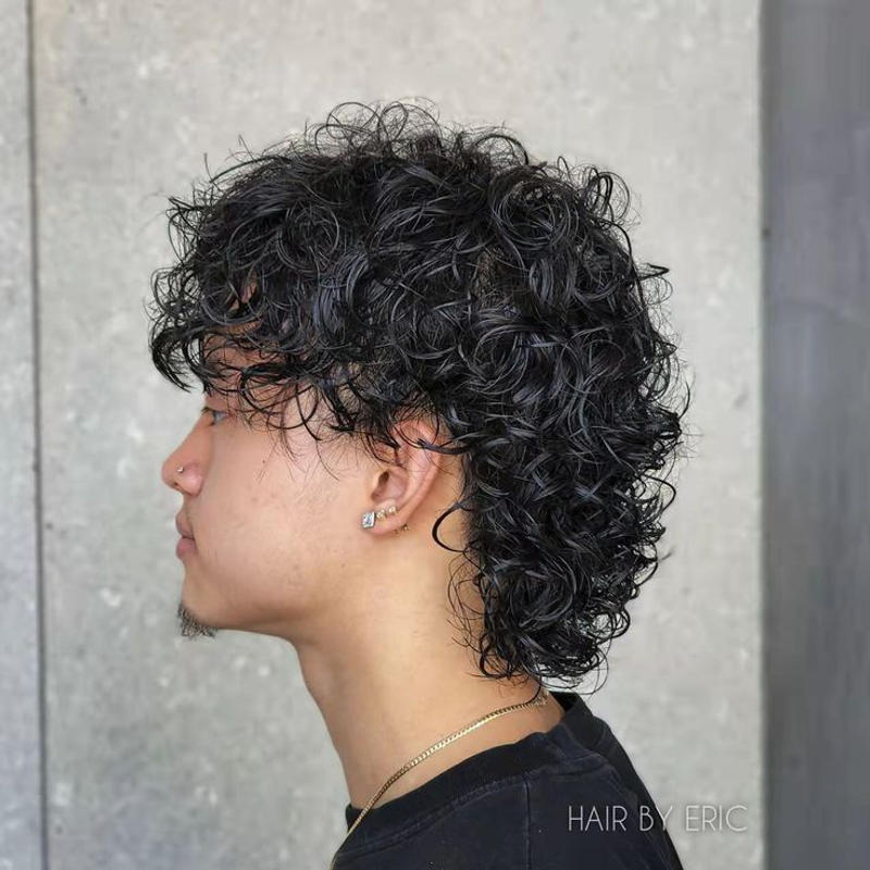 Untapered Wolf Cut for Men