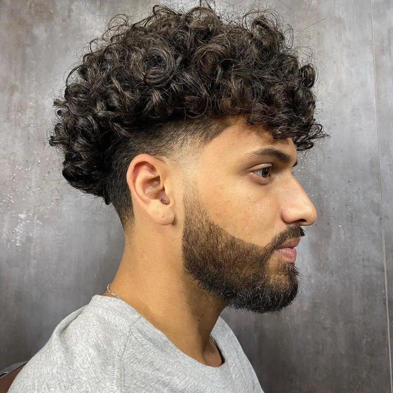 Messy Taper Fade