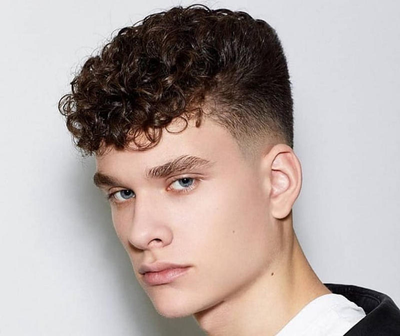 Wolf Cut Perm Men