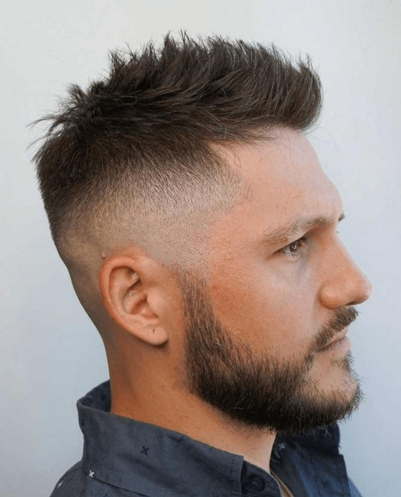 Textured Crop Top Fade