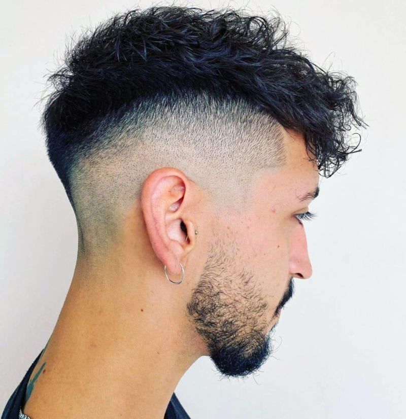 Messy Taper Fade