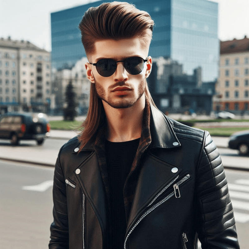 High Taper Fade Long Hair