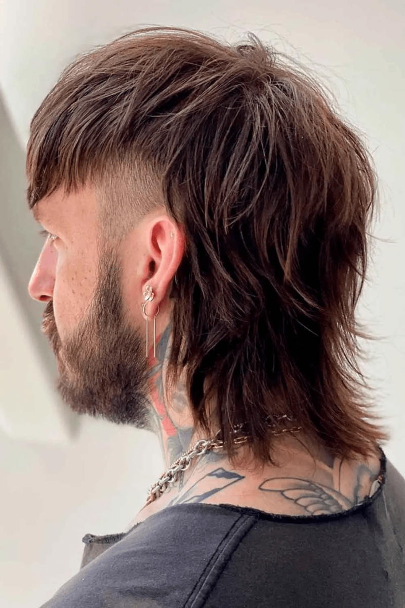 High Taper Mullet