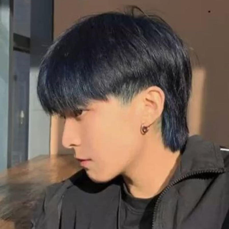 Layered Wolf Cut Men