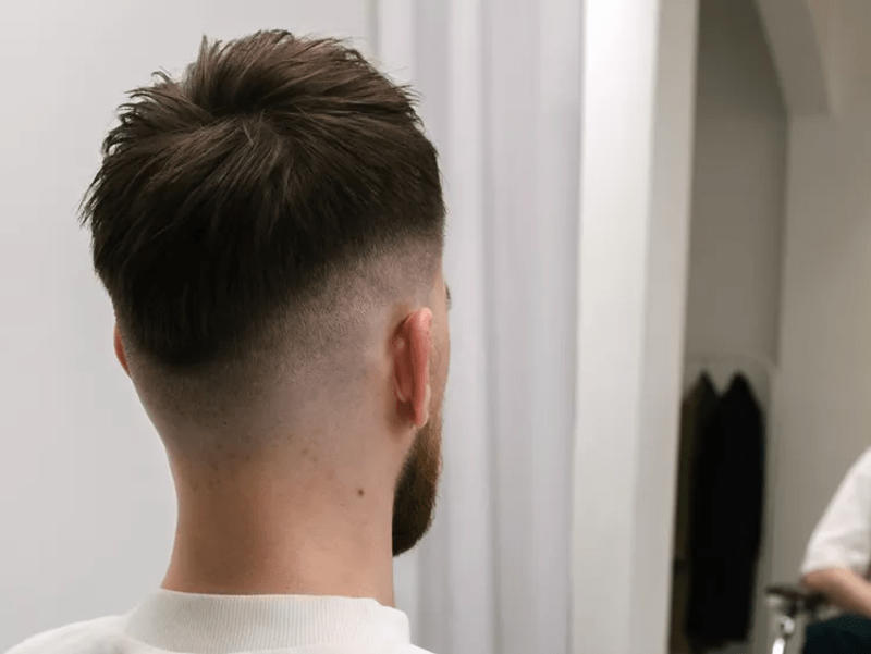 Low Taper Fade Back View