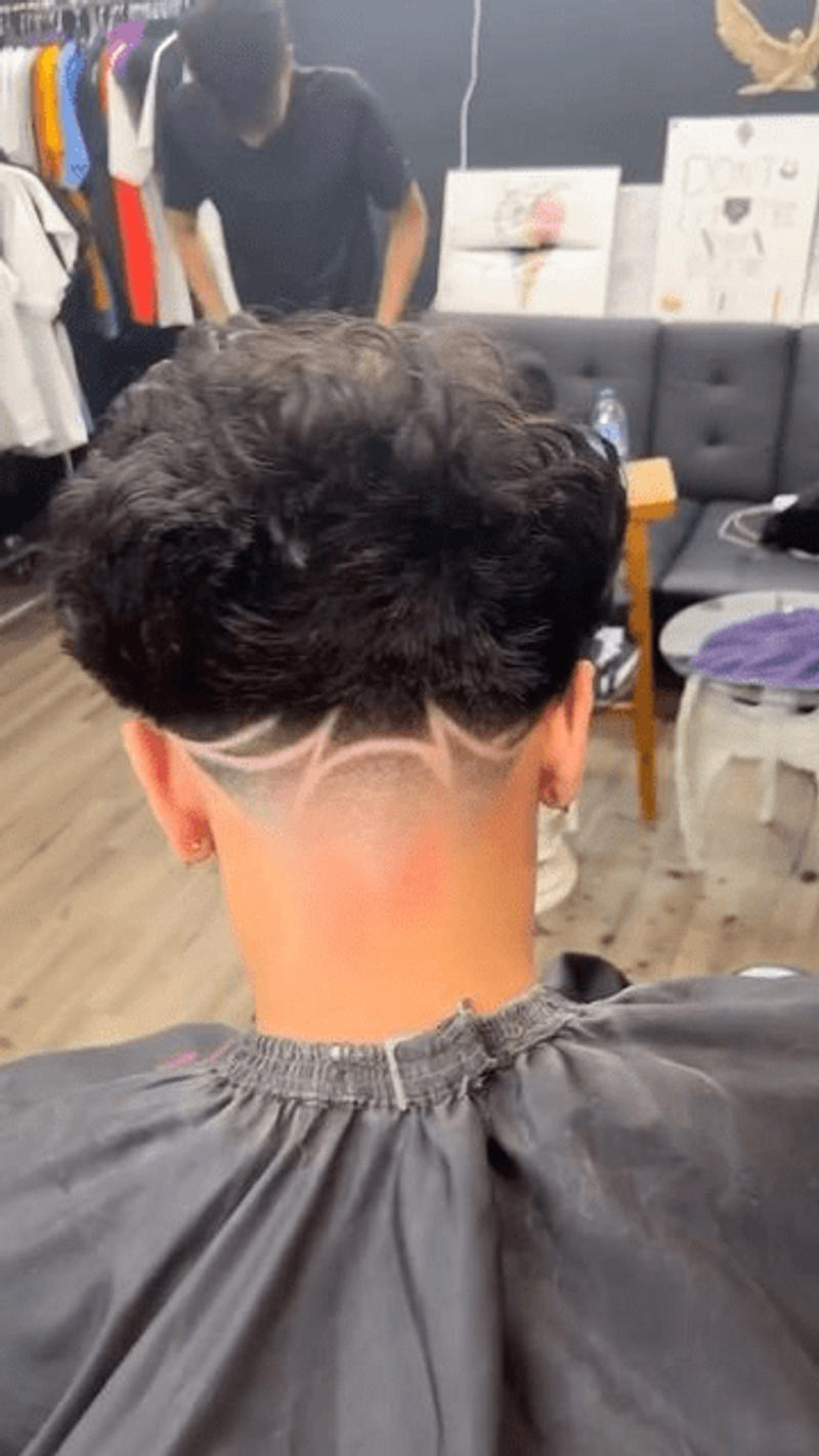 Low Taper Fade Edgar Haircut