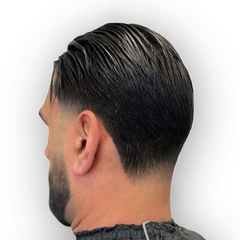 Taper Fade Straight Hair