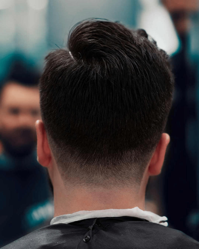 Low Taper Fade Back View
