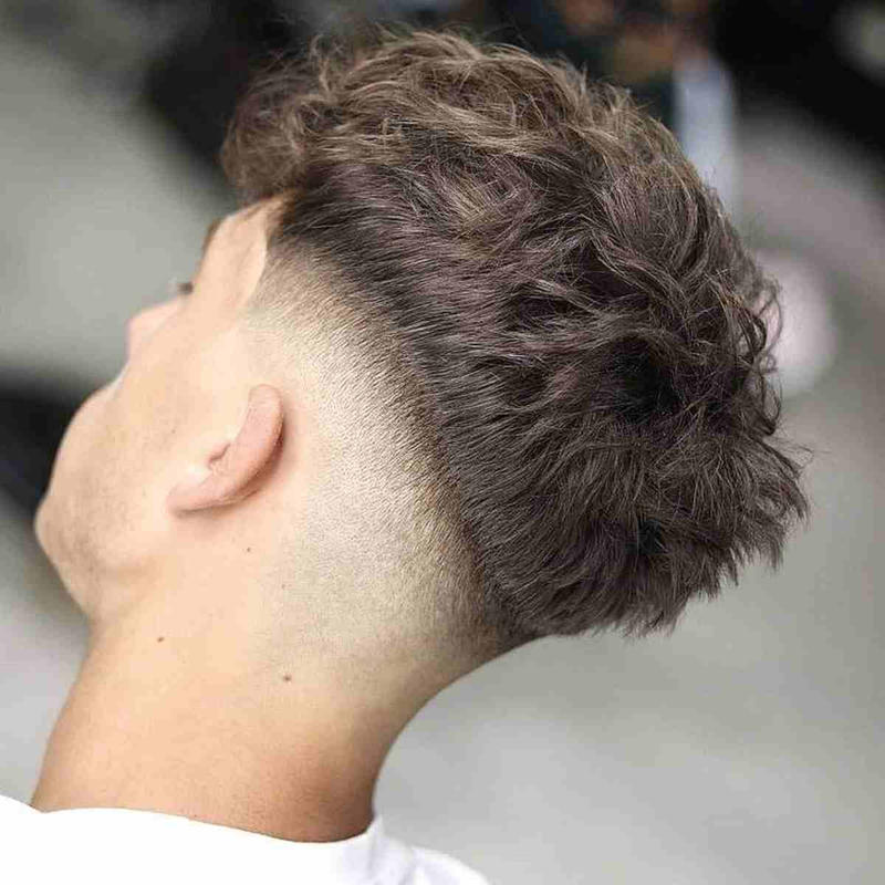 Mid Drop Fade