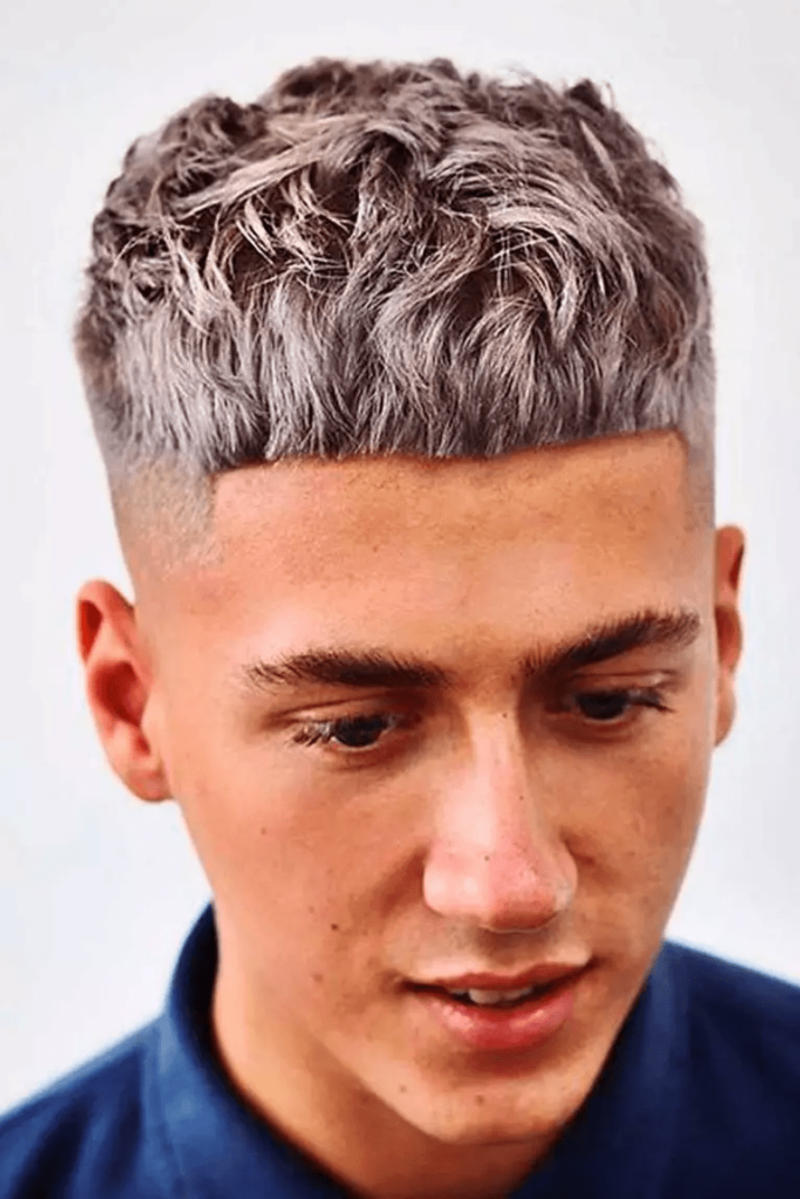 Textured Crop Top Fade
