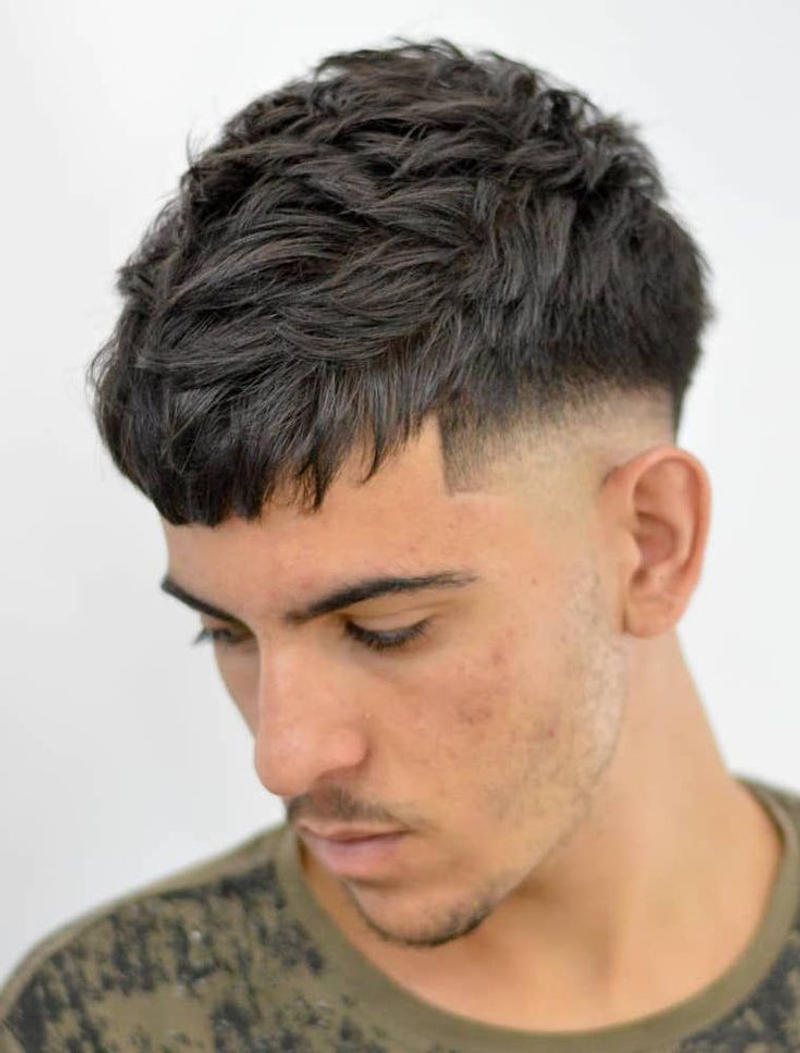 Mid Taper Fade Short Hair