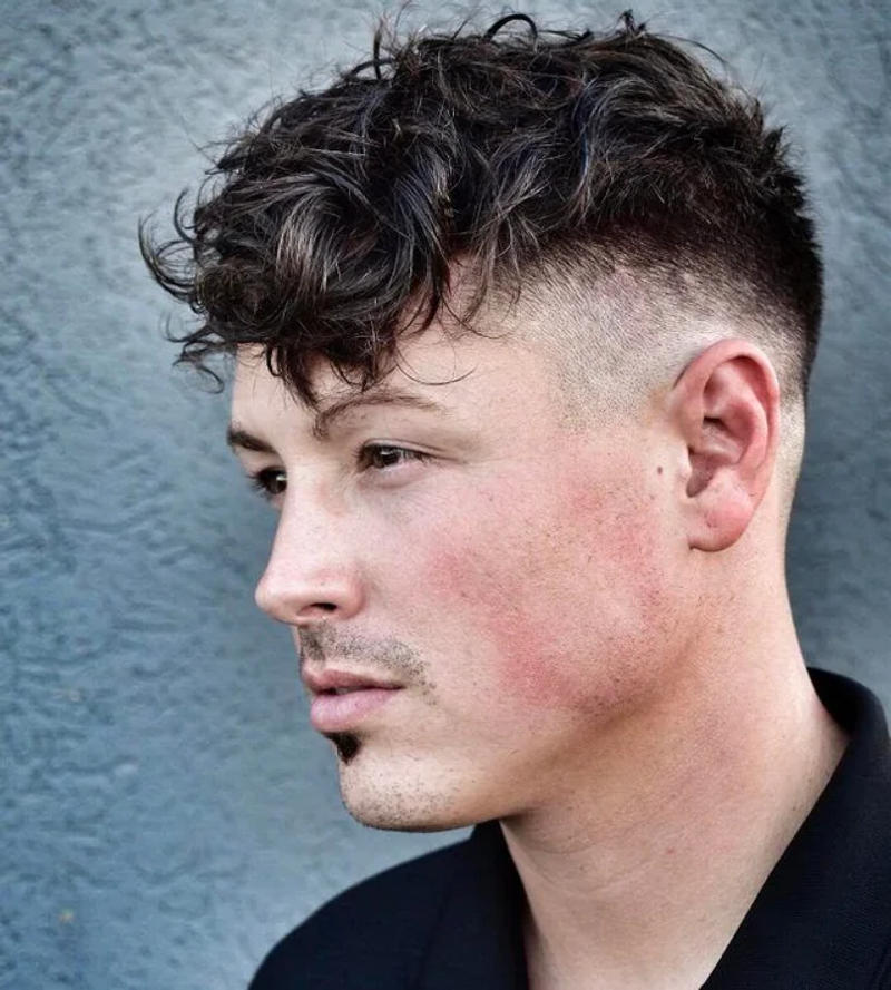 Taper Fade Straight Hair