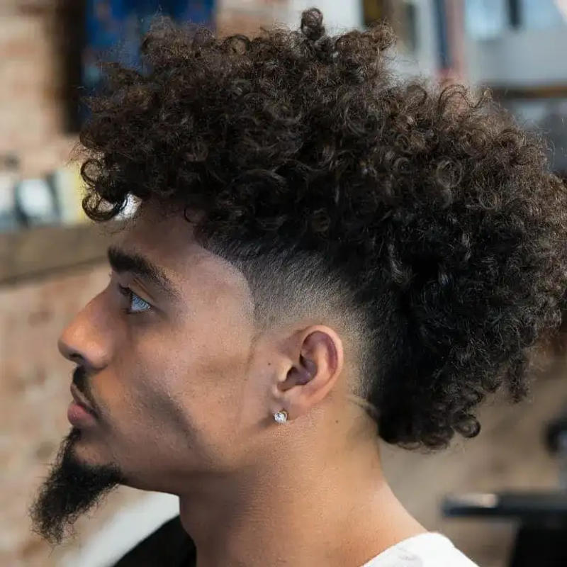 Afro Taper Fade