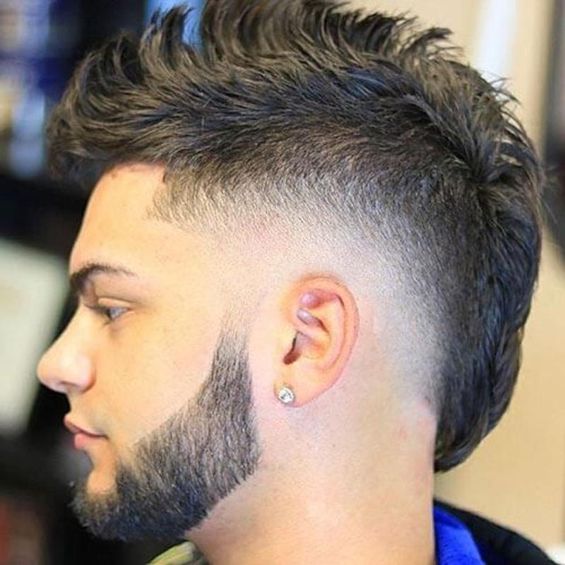 Mid Drop Fade