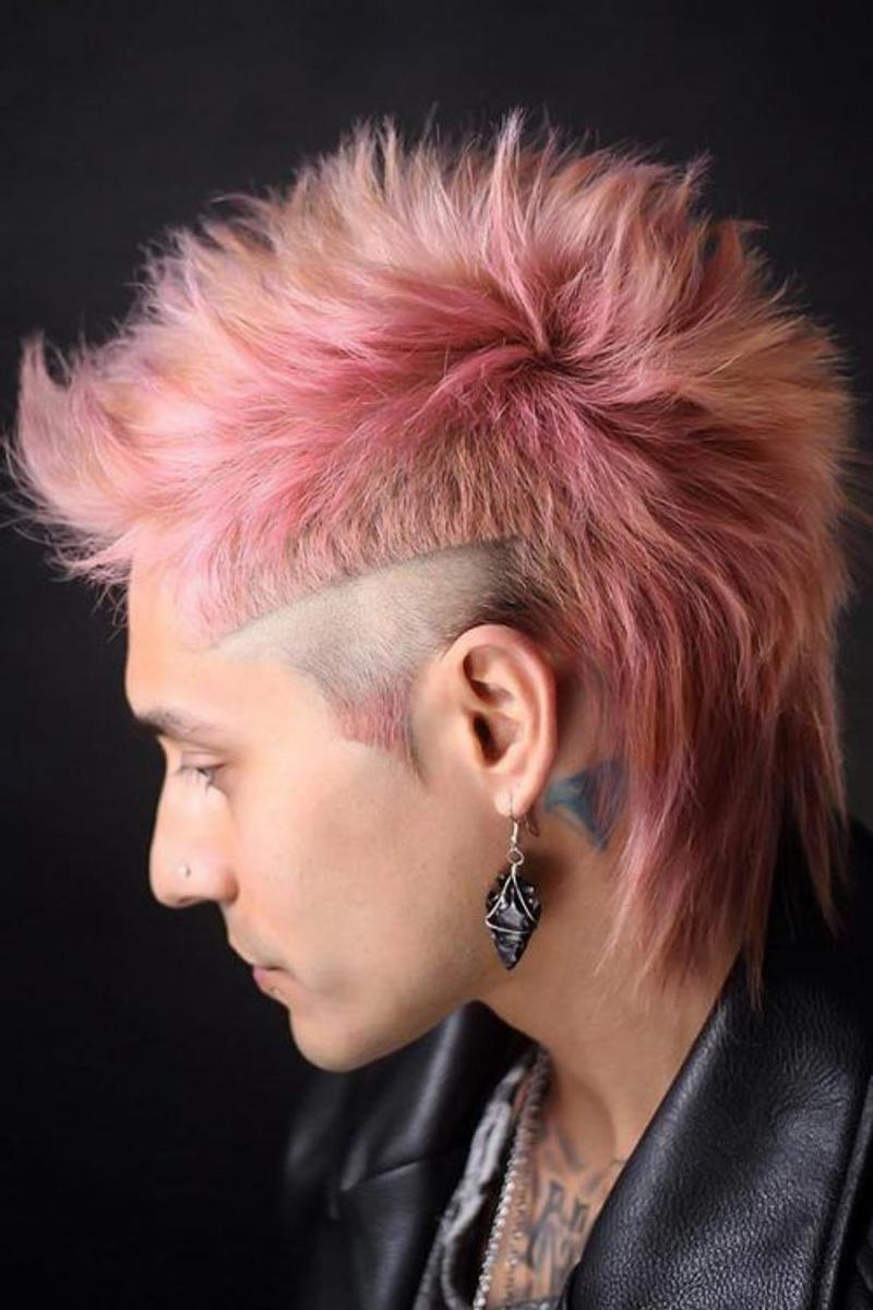 Wolf Cut Asian Men