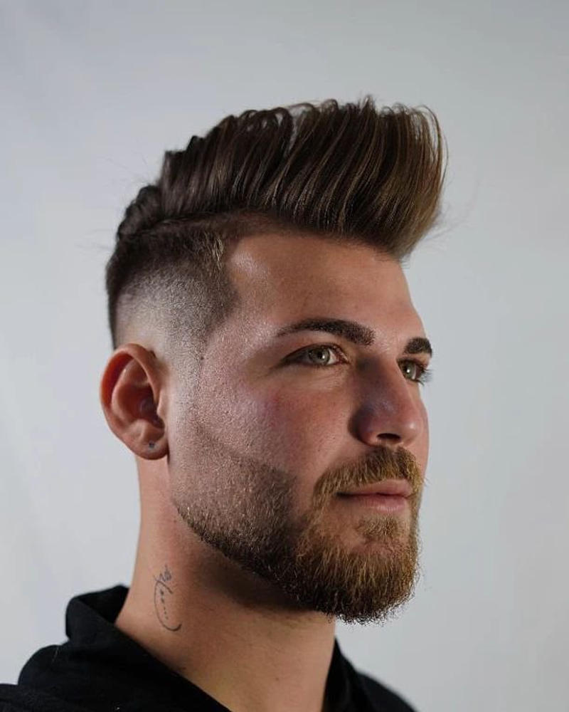 Taper Fade Straight Hair