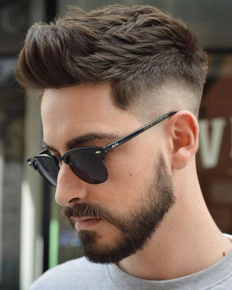 Mid Drop Fade