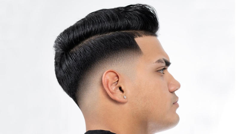 Mid Drop Fade