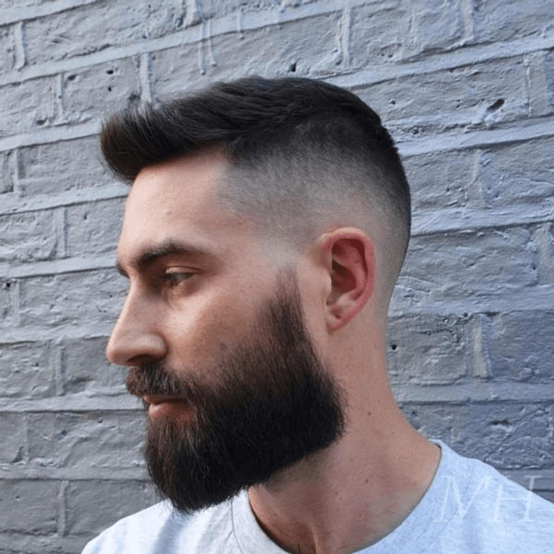 Textured Crop Top Fade