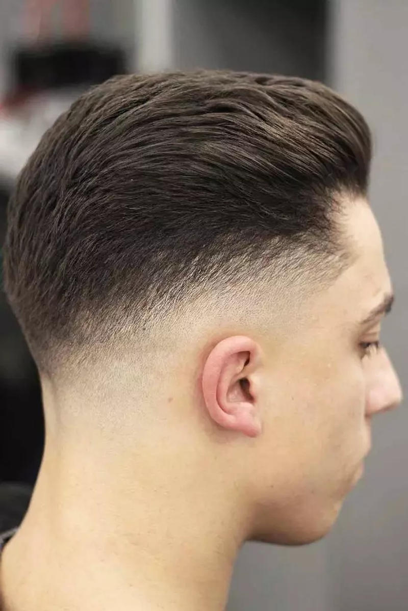 Mid Drop Fade