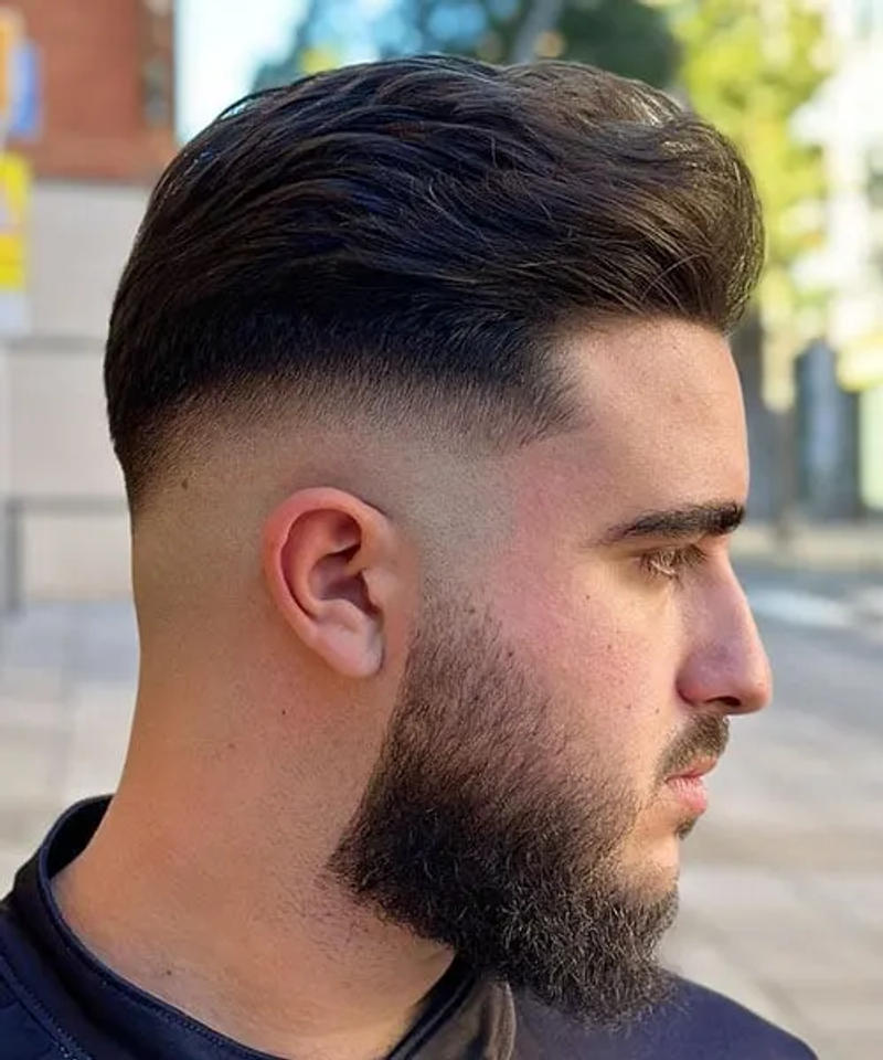 Mid Taper Textured Top