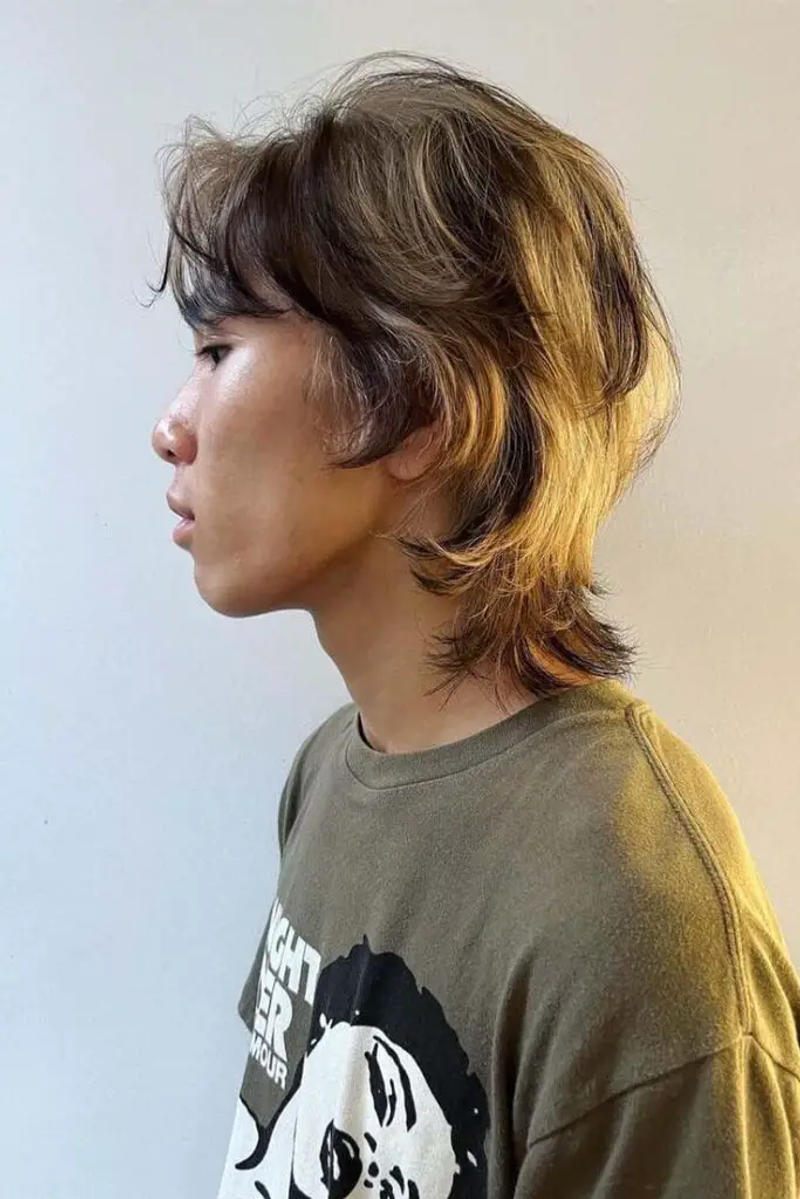 Messy Wolf Cut Men