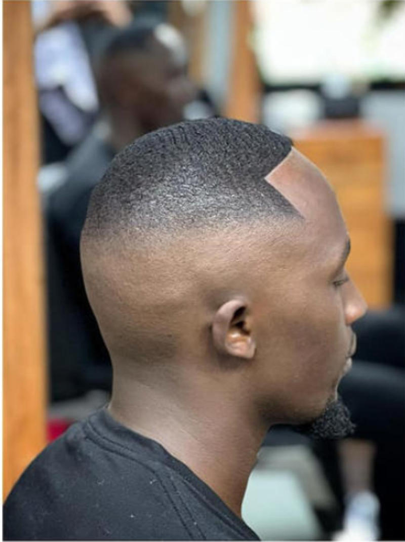 Black Taper Fade