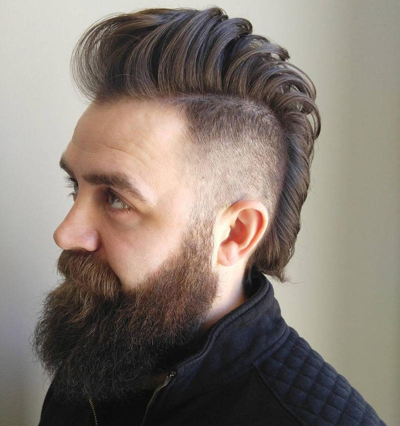 Mohawk Taper Fade